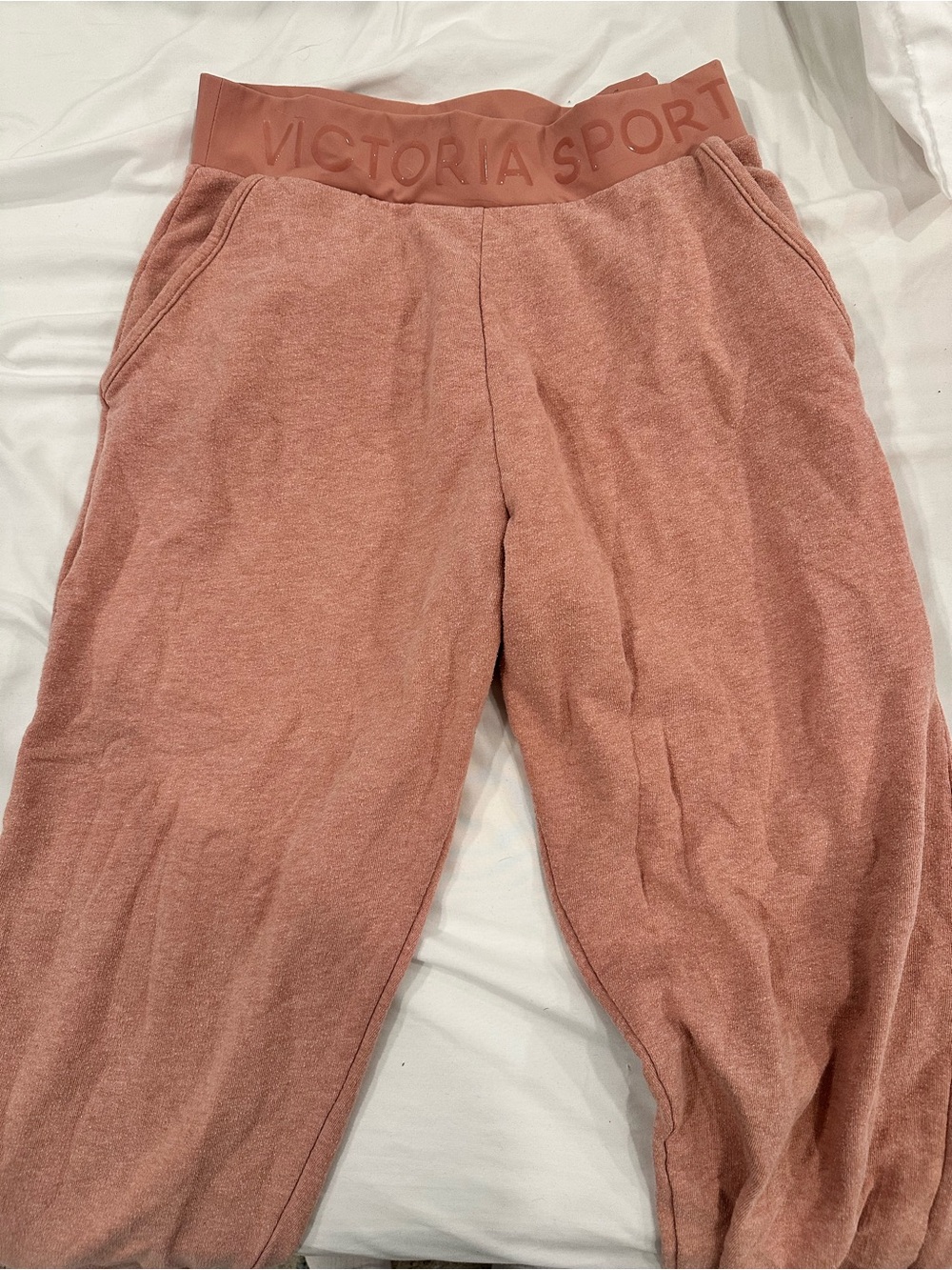 Victoria's Secret Dusty Rose Track Joggers